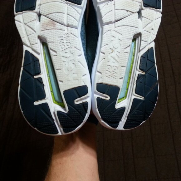 Hoka One Shoes  Women's 7.5 Elevon Sneakers Running Athletic Low Blue Fly Series - Picture 11 of 11